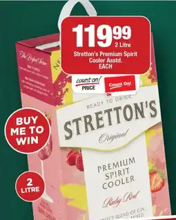 OK Liquor Stretton's Premium Spirit Cooler offer