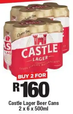OK Liquor Castle Lager Beer Cans offer
