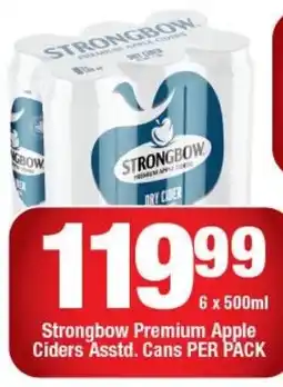 OK Liquor Strongbow Premium Apple Ciders Cans offer