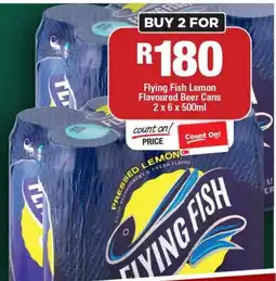 OK Liquor Flying Fish Lemon Flavoured Beer Cans offer