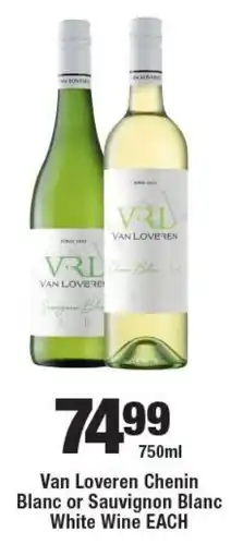 OK Liquor Van Loveren Chenin Blanc or Sauvignon Blanc White Wine offer