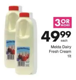 Save Hyper Melda Dairy Fresh Cream offer