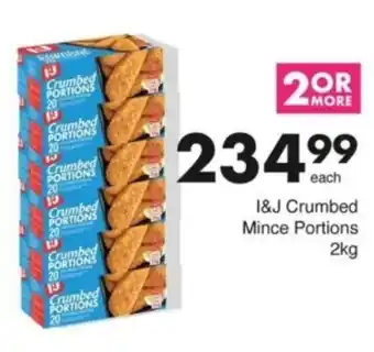 Save Hyper I&J Crumbed Mince Portions offer