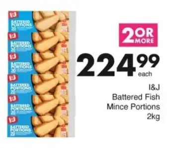 Save Hyper I&J Battered Fish Mince Portions offer