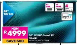 Game 50” 4K UHD Smart TV (50A6Q) offer