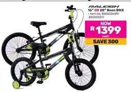 Game Raleigh 16 OR 20 Neon BMX offer