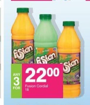 Save Fusion Cordial 1lt offer