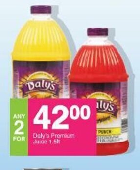 Save Daly's Premium Juice 1.5lt offer