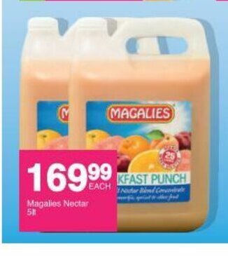 Save Magalies Nectar 5lt offer