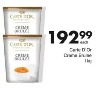 Save Hyper Carte D'Or Creme Brulee offer
