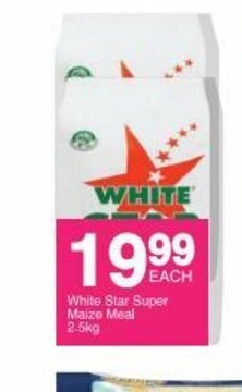 White Star Super Maize Meal 2.5kg