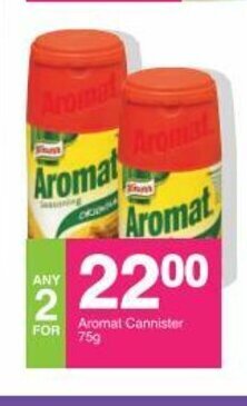 Save Aromat Cannister 75g offer