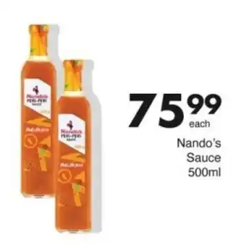 Save Hyper Nando's Sauce offer