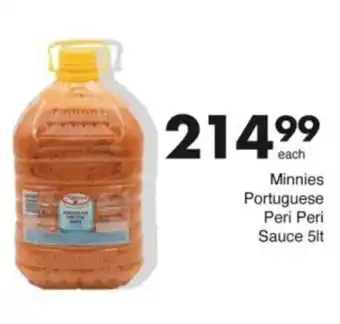 Save Hyper Minnies Portuguese Peri Peri Sauce offer