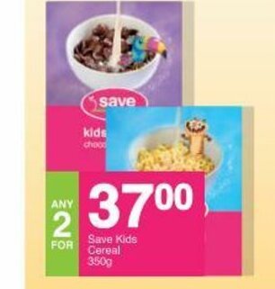 Save Save Kids Cereal 350g offer