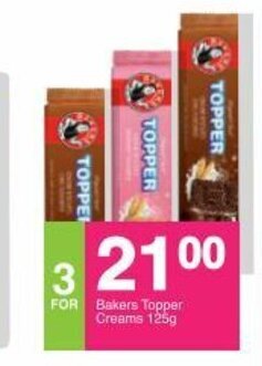 Save Bakers Topper Creams 125g offer