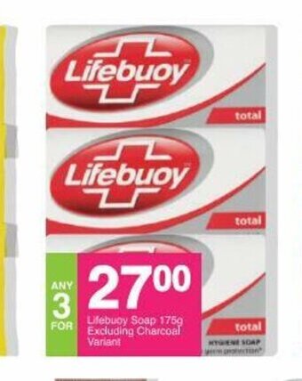 Save Lifebouy Soap 175g Excluding Charcoal Variant offer