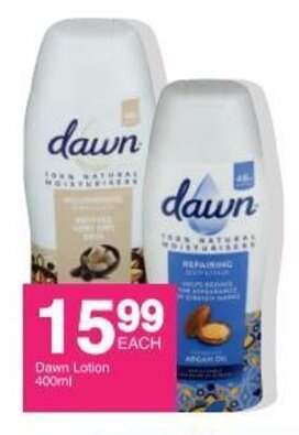 Save Dawn Lotion 400ml offer