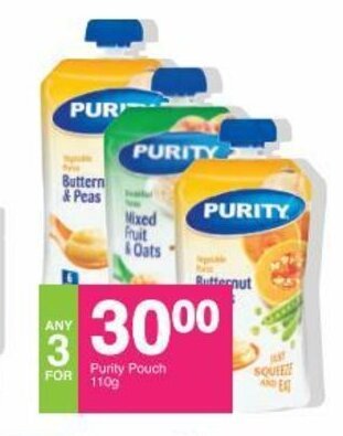 Save Purity Pouch 110g offer