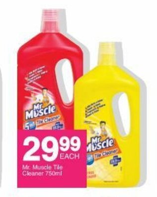 Save Mr.Muscle Tile Cleaner 750ml offer