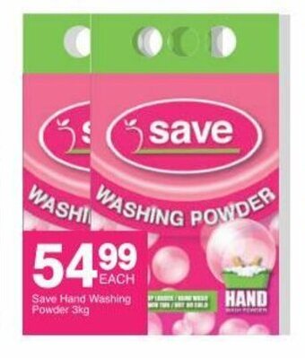 Save Save Hand Washing Powder 3kg offer