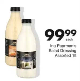 Save Hyper Ina Paarman's Salad Dressing Assorted offer