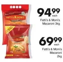 Save Hyper Fatti's & Moni's Macaroni offer
