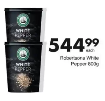 Save Hyper Robertsons White Pepper offer