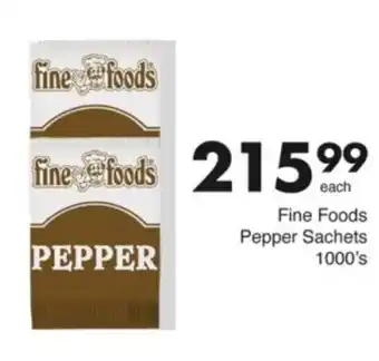 Save Hyper Fine Foods Pepper Sachets offer