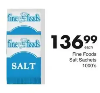 Save Hyper Fine Foods Salt Sachets offer