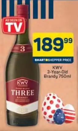 Pick n Pay Liquor KWV 3-Year-Old Brandy offer