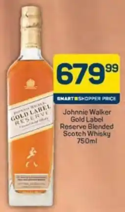 Pick n Pay Liquor Johnnie Walker Gold Label Reserve Blended Scotch Whisky offer