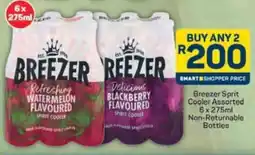 Pick n Pay Liquor Breezer Sprit Cooler Assorted Non-Returnable Bottles offer