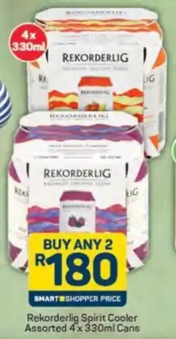 Pick n Pay Liquor Rekorderlig Spirit Cooler Assorted Cans offer
