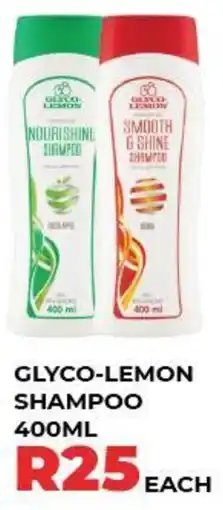 1UP Glyco-lemon shampoo offer