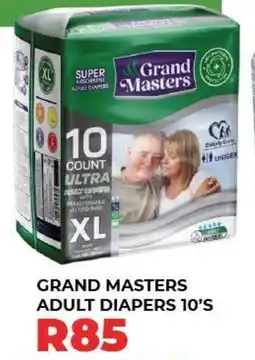 1UP Grand masters adult diapers offer