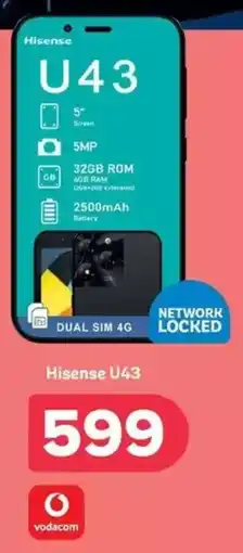 PEP Hisense U43 offer