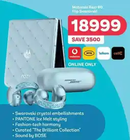 PEP Motorola Razr 60 Flip Swarovski offer