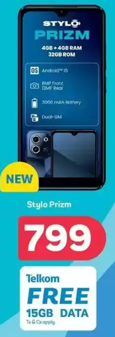 PEP Stylo Prizm offer