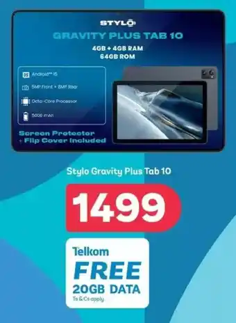 PEP Stylo Gravity Plus Tab 10 offer
