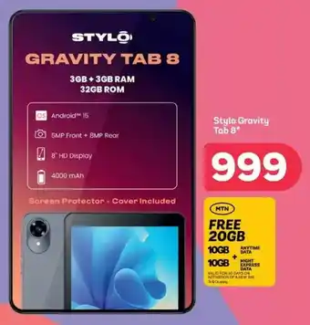 PEP Stylo Gravity Tab 8 offer