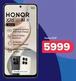 PEP Honor X7d offer
