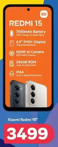 PEP Xiaomi Redmi 15 offer