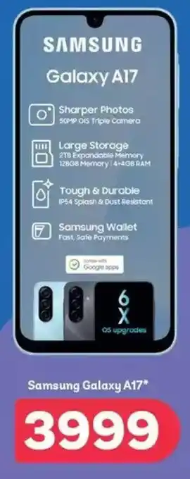 PEP Samsung Galaxy A17 offer