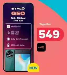 PEP Stylo Geo offer