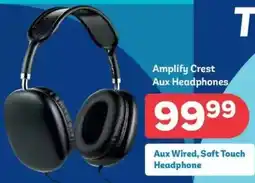 PEP Amplify Crest Aux Headphones offer