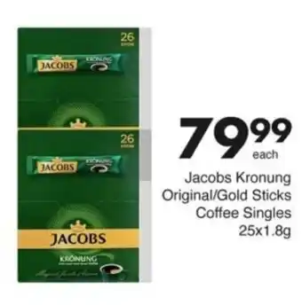 Save Hyper Jacobs Kronung Original/ Gold Sticks Coffee Singles offer