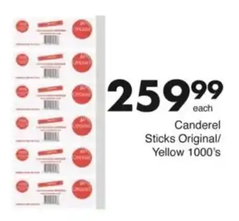 Save Hyper Canderel Sticks Original/ Yellow offer