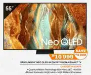 Expert Samsung 55 Neo QLED 4K QN70F Vision AI Smart TV QA55QN70FAUXXA offer