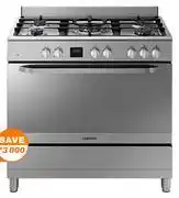 Expert Samsung 95Ltr 90cm 5 Gas Burner Cooker (Stainless Steel) NY90T5010SS offer
